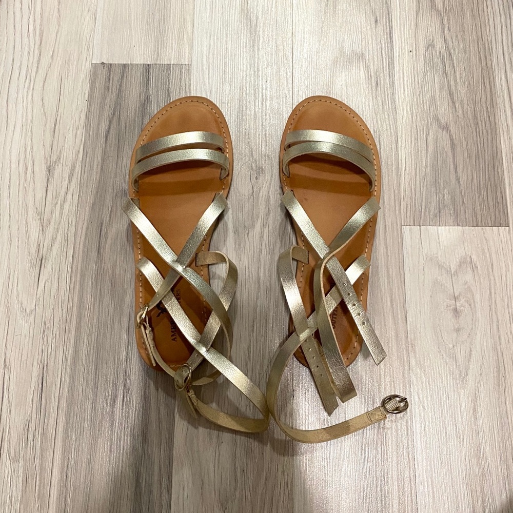 AE Belted Strappy Sandals